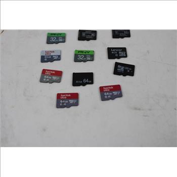 MicroSD 11 Pieces, 4,16,32,64 Gb