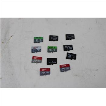 MicroSD 11 Pieces, 4,16,32,64 Gb