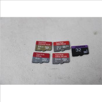MicroSD, 12 Pcs, 8,16,32,64 Gb And Adapter