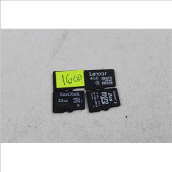 Microsd 7 Pieces, Adapter, 4,16,32,256, 128 Gb
