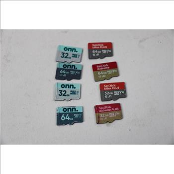 MicroSD Cards, 16 Pieces With Kingston Micro SD To SD Adapter