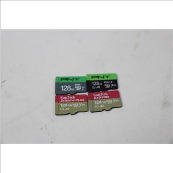 MicroSD Cards, 5 Pieces With Micro SD To SD Adapters