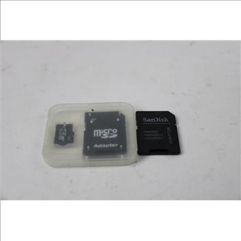MicroSD Cards, 5 Pieces With Micro SD To SD Adapters