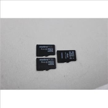 Microsd, Mem Card 2,4,8, Gb, 5 Pieces