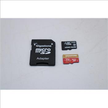MicroSD Memory Cards, 256GB, Lot Of 2