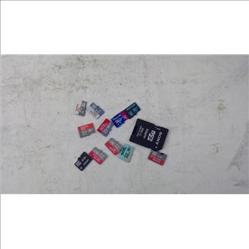 MicroSD Memory Cards, 32GB, Lot Of 10