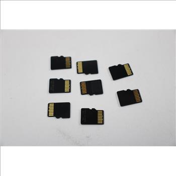 MicroSD Memory Cards, 32GB, Lot Of 8