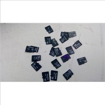 MicroSDHC Card Bulk Lot, 20 Pieces