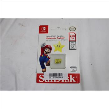 MicroSDXC Card For Nintendo Switch, 256GB