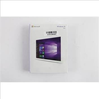 Microsoft Windows 10 Pro Operating System
