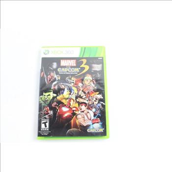 Microsoft Xbox 360 Game, Marvel Vs. Capcom 3