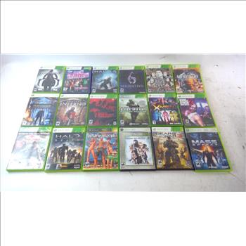 Microsoft XBOX 360 Games, 25 Pieces