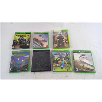 Microsoft Xbox One And 360 Games, 7 Pieces