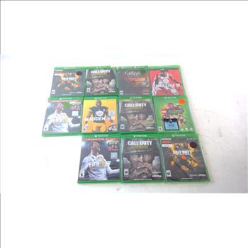 Microsoft Xbox One Games, 11 Pieces