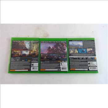 Microsoft XBOX One Games, 3 Pieces