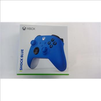 Microsoft Xbox Shock Blue Controller