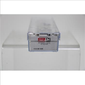 Micro-Trains Line 30' Skeleton Log Car With Log Load