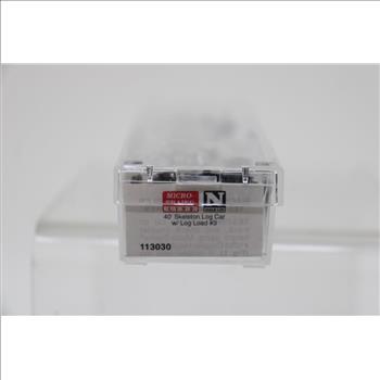 Micro-Trains Line 40' Skeleton Log Car With Log Load