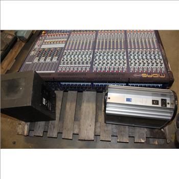Midas Verona 240 Mixing Console, ATC Loudspeaker, And More, 3 Pieces