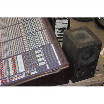 Midas Verona 240 Mixing Console, ATC Loudspeaker, And More, 3 Pieces