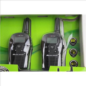 Midland Two Way Radios; 2 Pieces
