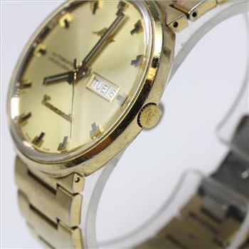 Mido Commander Gold Tone Automatic Watch