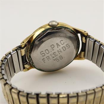 Mido Multifort 18kt Gold Case Powerwind Watch