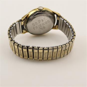 Mido Multifort 18kt Gold Case Powerwind Watch