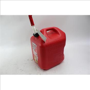 Midwest Can 5600 5 Gallon Gasoline Can Spill Proof System