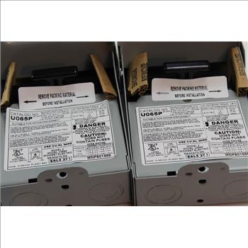 Midwest Electric A/C Disconnect Pullout Switch, 2 Pieces