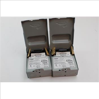 Midwest Electric A/C Disconnect Pullout Switch, 2 Pieces
