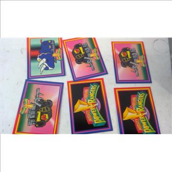 Mighty Morphin Power Rangers Cards, Pogs And More, 50+ Pieces