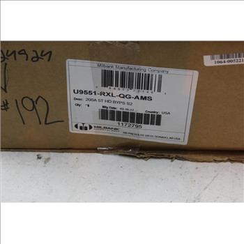 Milbank U9551-RXL-QG-AMS Single-Position Meter Sockets Electrical Panel