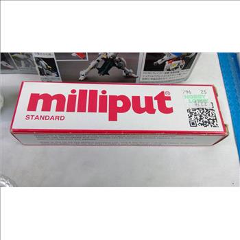 Milliput Epoxy Putty, Acrylic Paints, 1/144 Scale Model Gundam Barbatos, And More