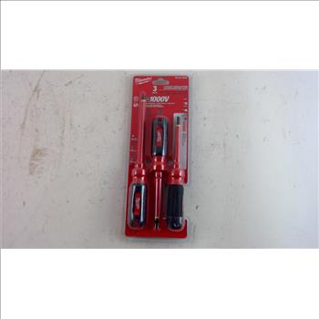 Milwaukee 1000v Insulated Screwdriver Set