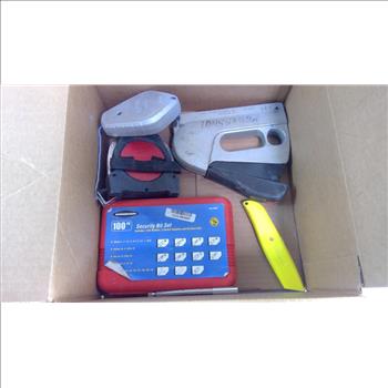 Milwaukee 100ft. Measuring Tape, Wairrior 100 Pc Bit Set, And More 5+ Pieces