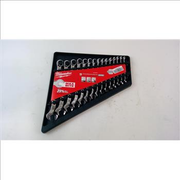 Milwaukee 15 Pc Metric Combination Wrench Set