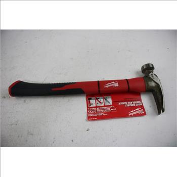 Milwaukee 21oz Milled Face Fiberglass Hammer