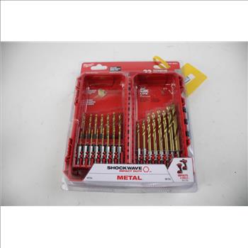 Milwaukee 23 PC. Titanium Drill Bit Set, 48-89-4631
