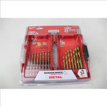 Milwaukee 23 Piece Titanium Drill Bit Set