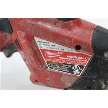 Milwaukee 2420-20 Cordless Reciprocating Saw