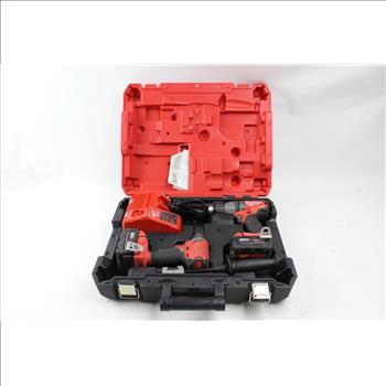 Milwaukee 2897-22 2 Tool Combo Kit: Impact Driver, Drill