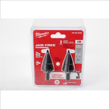 Milwaukee 2pc. Step Drill Bits