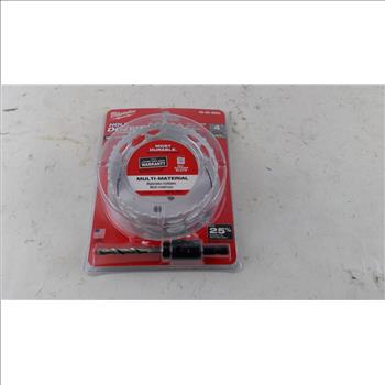 Milwaukee 4" Hole Saw With Arbor