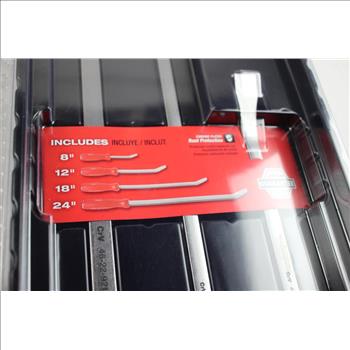 Milwaukee 4 PC. Pry Bar Set, 48-22-9214