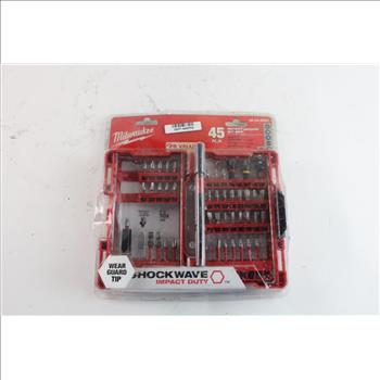 Milwaukee 45 Piece Impact Bit Set