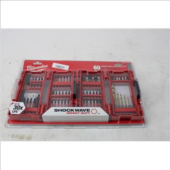 Milwaukee 60 Pc. Impact Drill And Drive Set