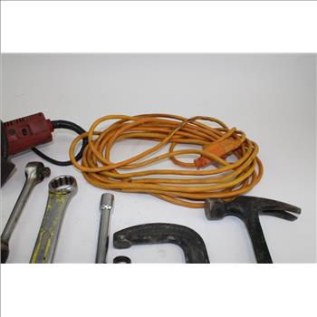 Milwaukee 6145 Grinder Tool, Assorted Screwdrivers, Combo Wrenches, & More; 10+ Pieces