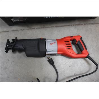 Milwaukee 6538-21 Orbital Super Sawzall Reciprocating Saw & More In Husky 26