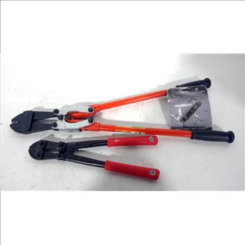 Milwaukee And Crescent Bolt Cutters, 2 Pieces